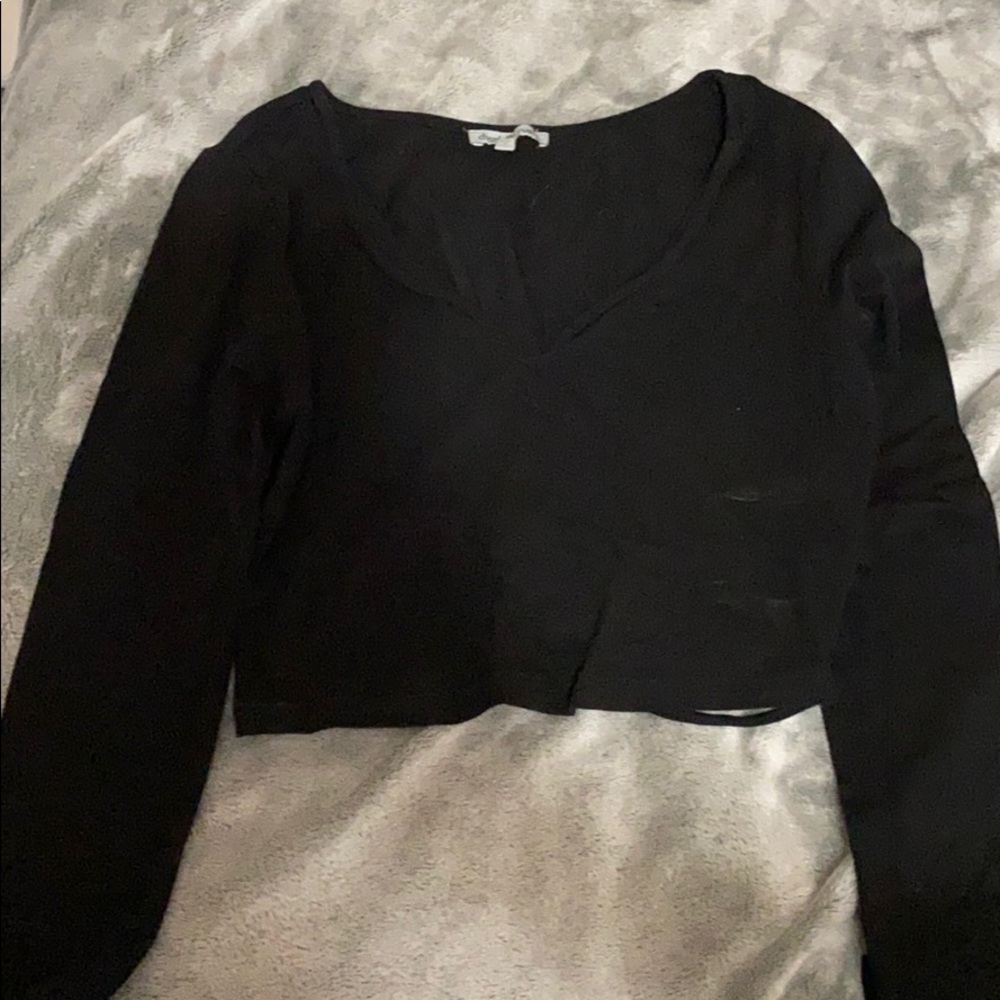 Charlotte Russe cropped long sleeve